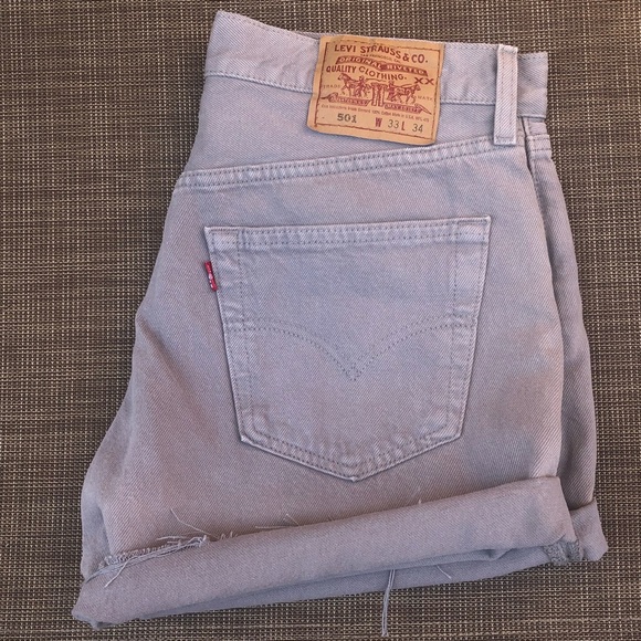 levis vintage 501 shorts